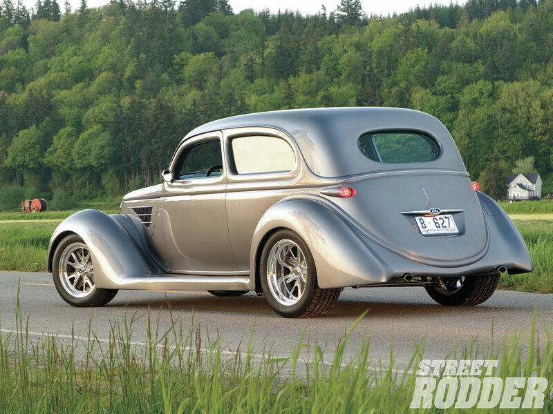 Silver Vintage Car — Gray, Serene, Afternoon