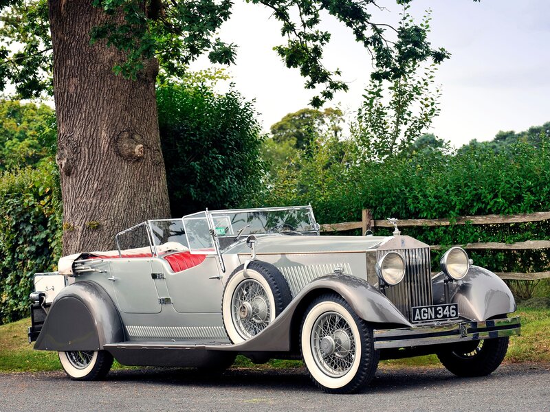 Silver Vintage Car — Serene, Afternoon, Photograph, Tree