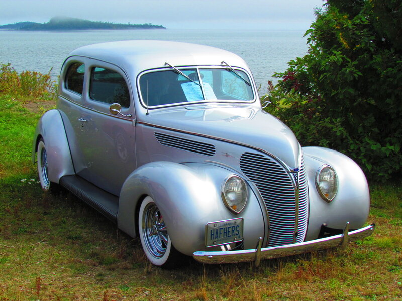 Silver Vintage Car — Serene