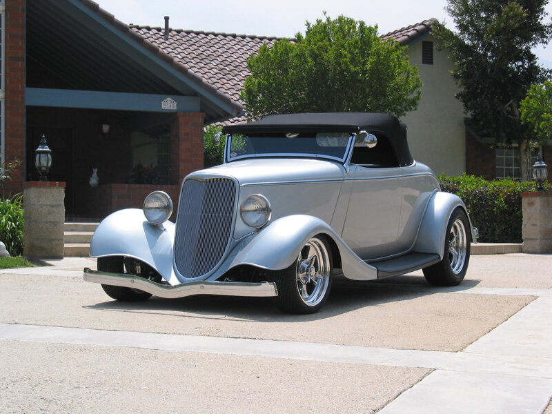Silver Vintage Convertible — Calm