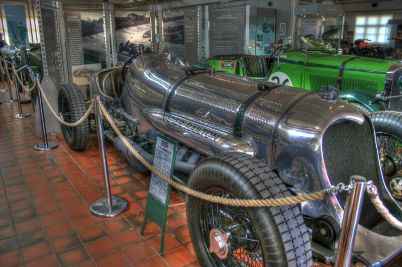 Silver Vintage Race Car — Historical