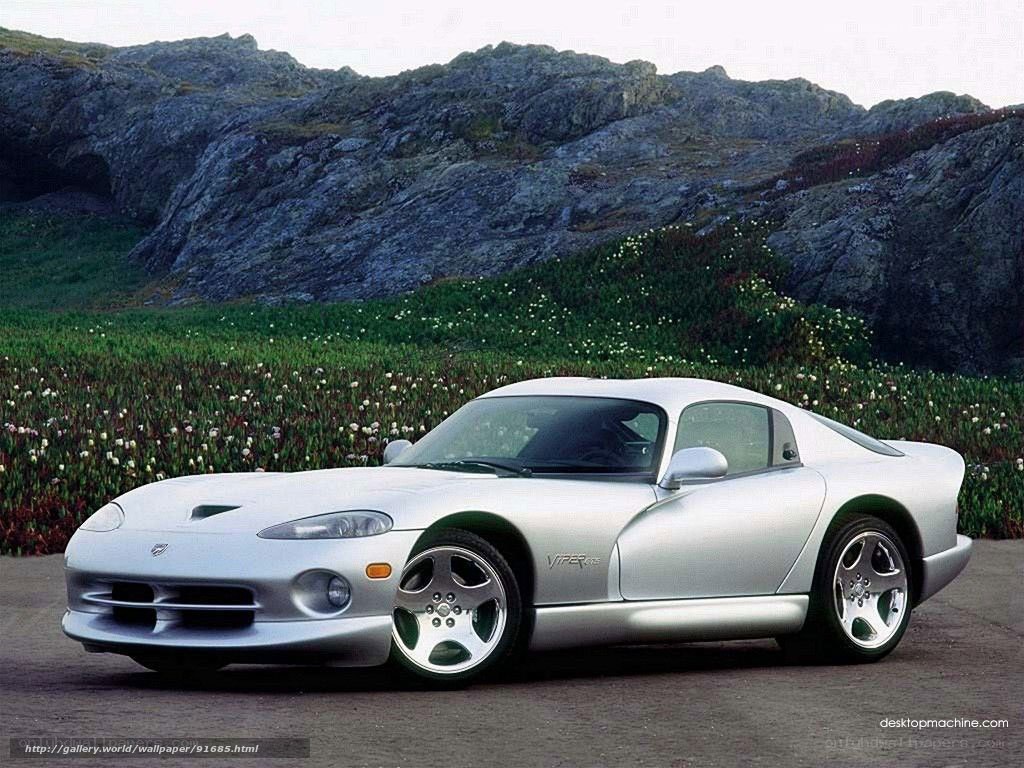 Silver Viper sports car