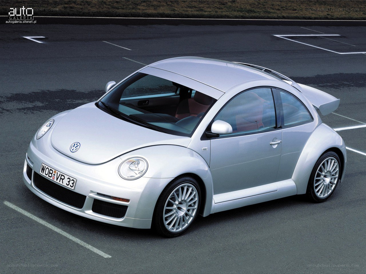 Silver Volkswagen Beetle Concept
