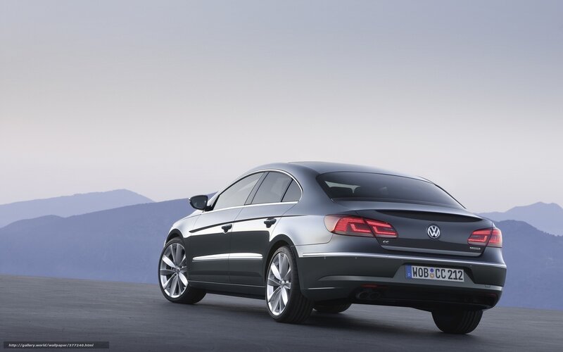 silver volkswagen cc sedan