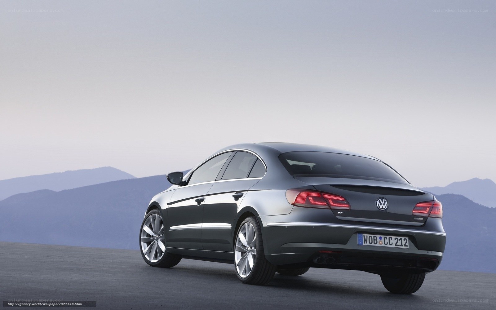 silver volkswagen cc sedan