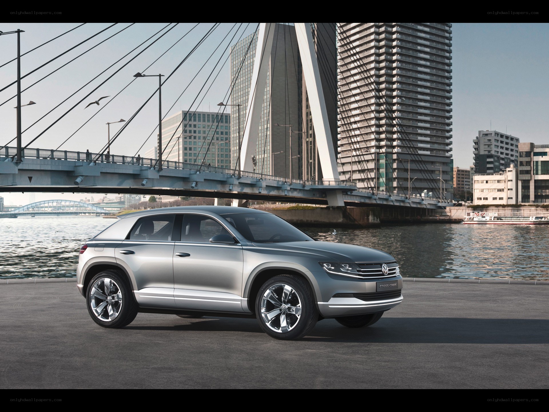 Silver Volkswagen Cross Coupe