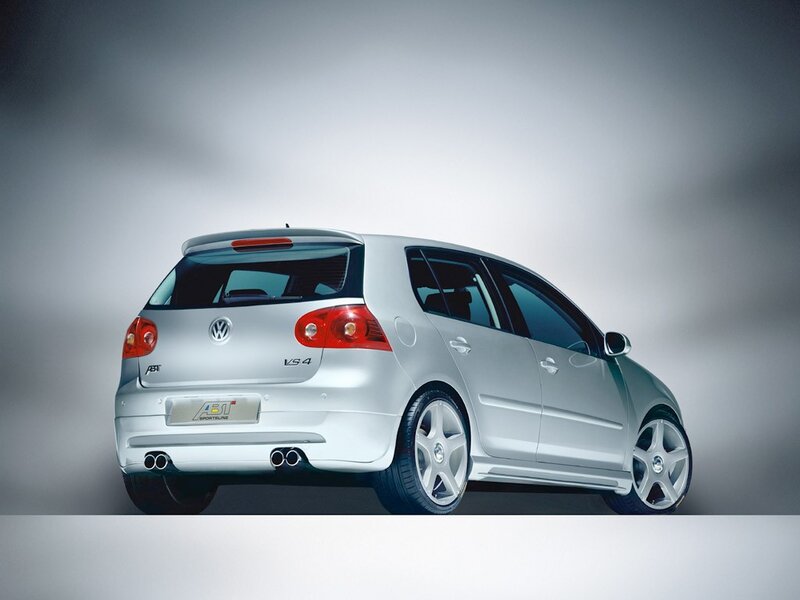silver volkswagen golf gti