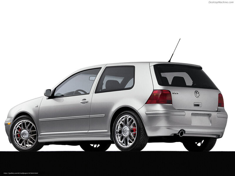 Silver Volkswagen Golf Gti — Neutral, Photograph