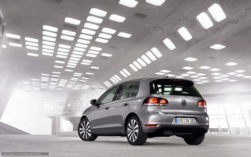 silver volkswagen golf gti