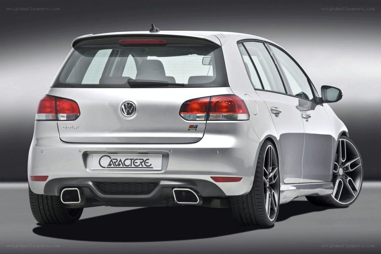 silver volkswagen golf hatchback