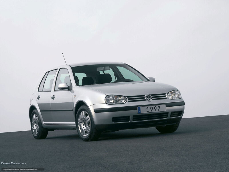 Silver Volkswagen Golf — Neutral