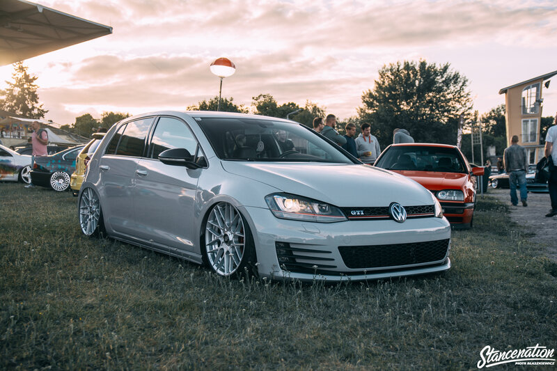 Silver Volkswagen Gti