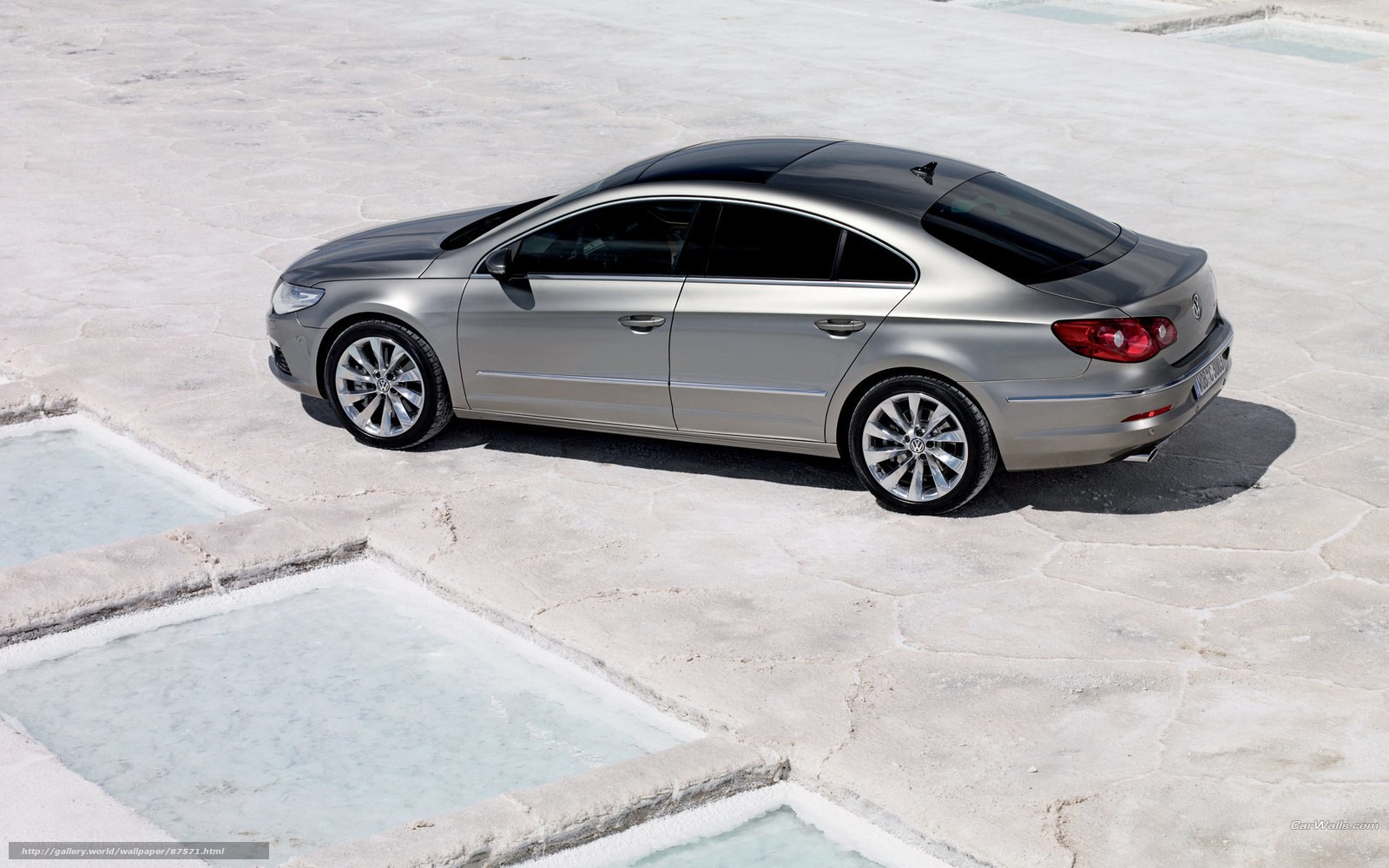 silver volkswagen passat