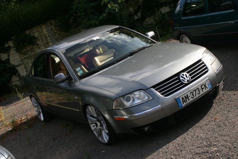 Silver Volkswagen Passat — Gray