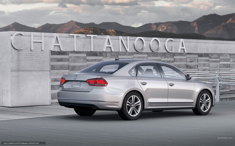 Silver Volkswagen Passat in Chattanooga
