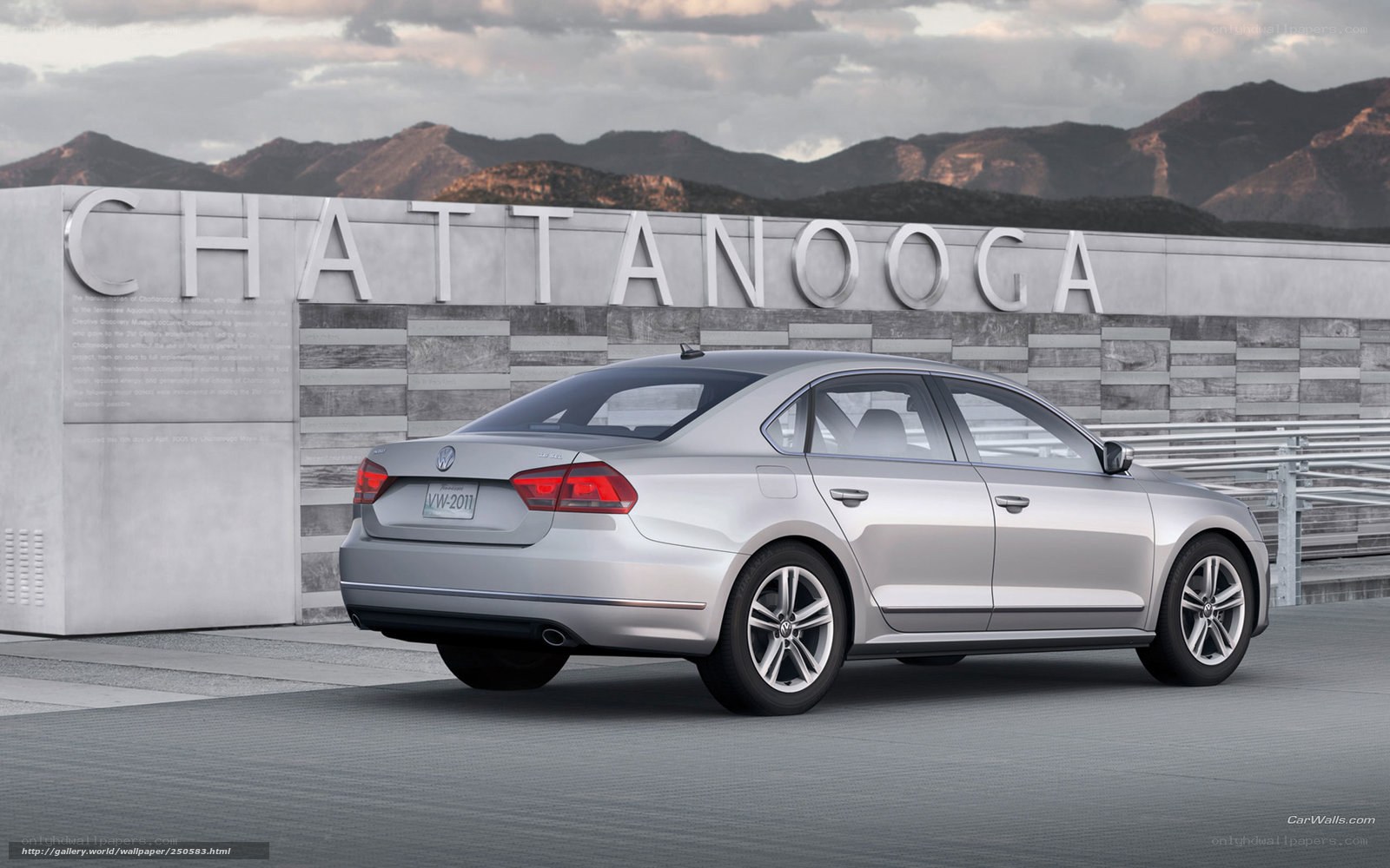 Silver Volkswagen Passat in Chattanooga