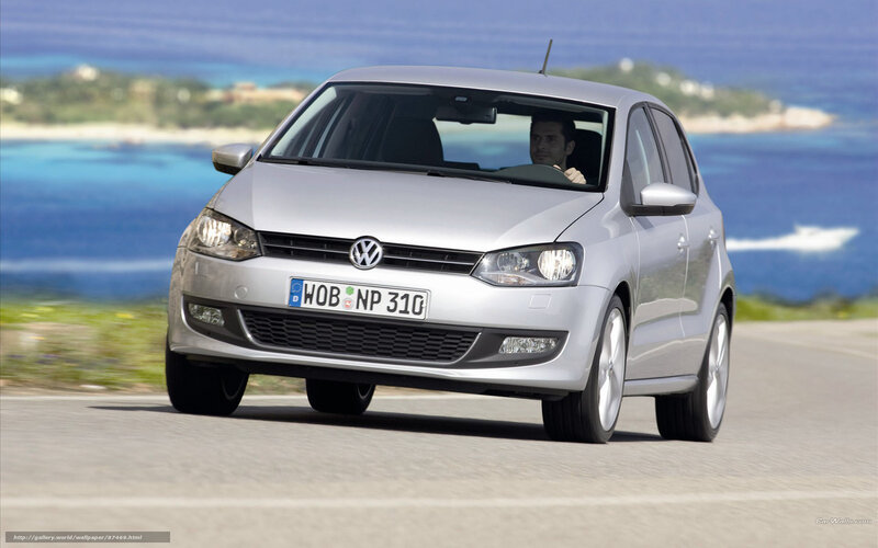 Silver Volkswagen Polo — Serene, Afternoon