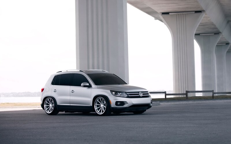 Silver Volkswagen Tiguan — Calm, Afternoon