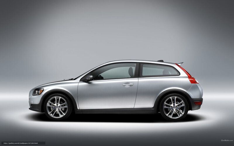 Silver Volvo C30 Car — Neutral
