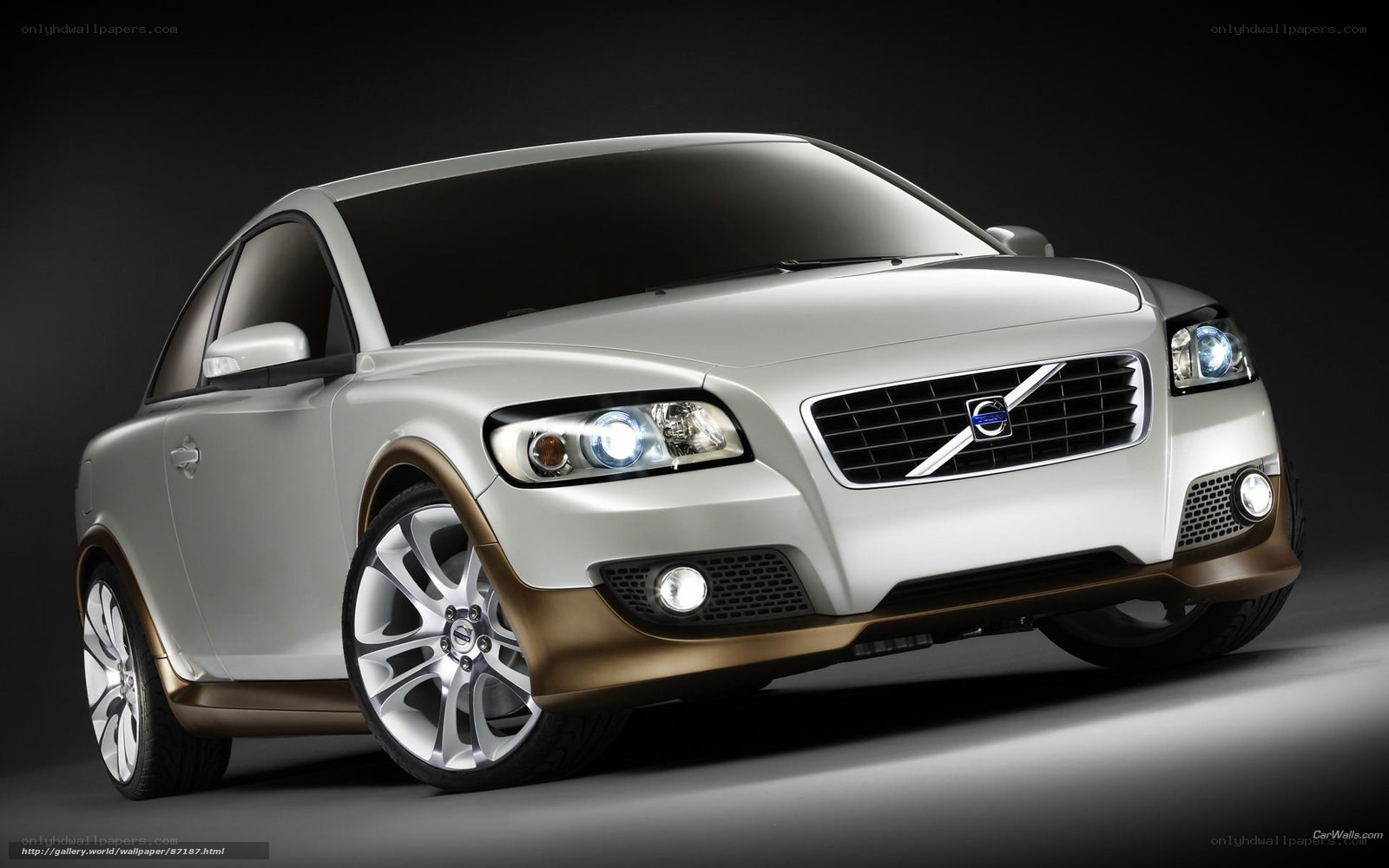 Silver Volvo C30 Concept