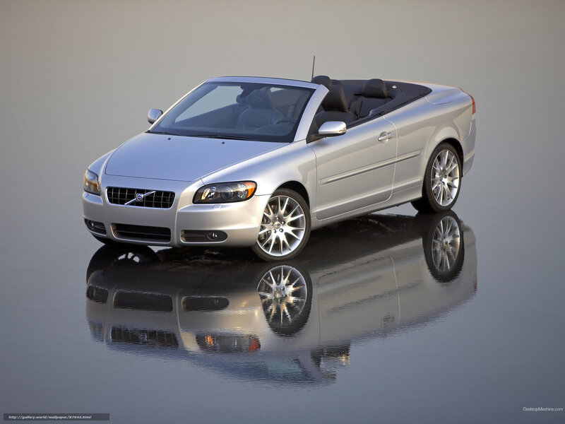 Silver Volvo Convertible — Serene