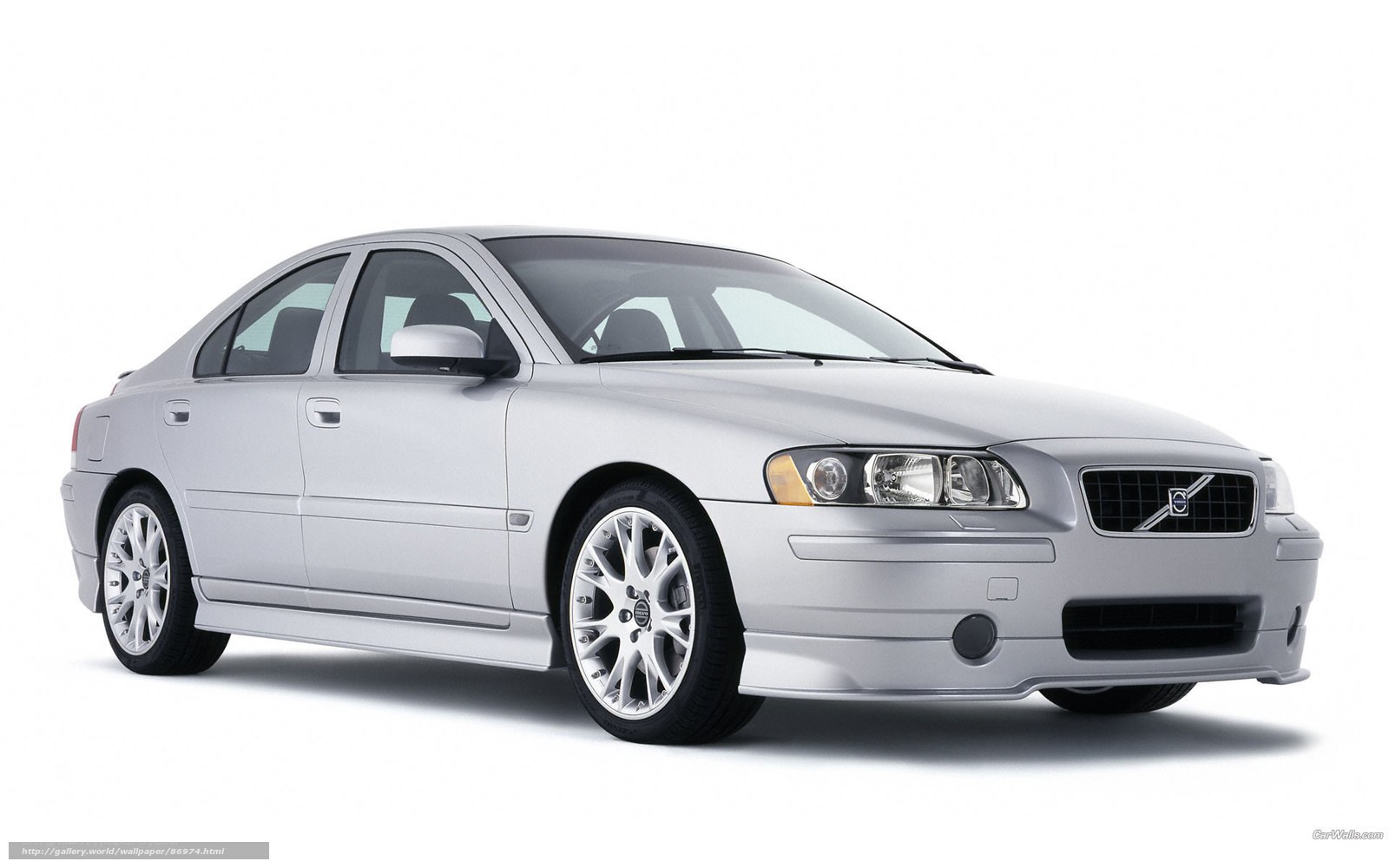 silver volvo s60 sedan