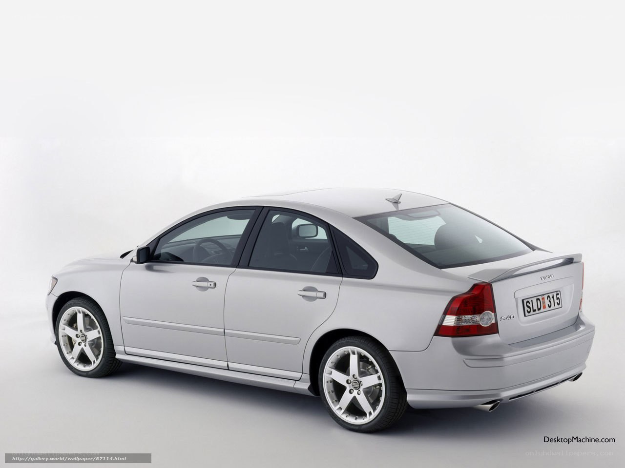 silver volvo sedan