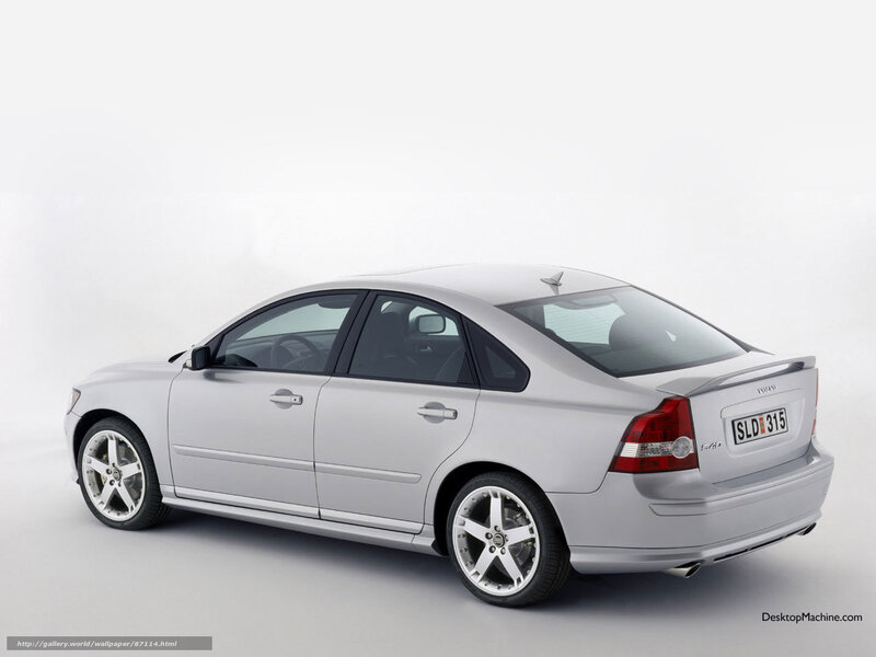 Silver Volvo Sedan — Neutral, Photograph
