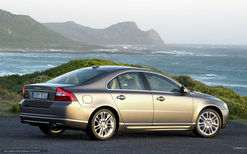 Silver Volvo Sedan — Serene
