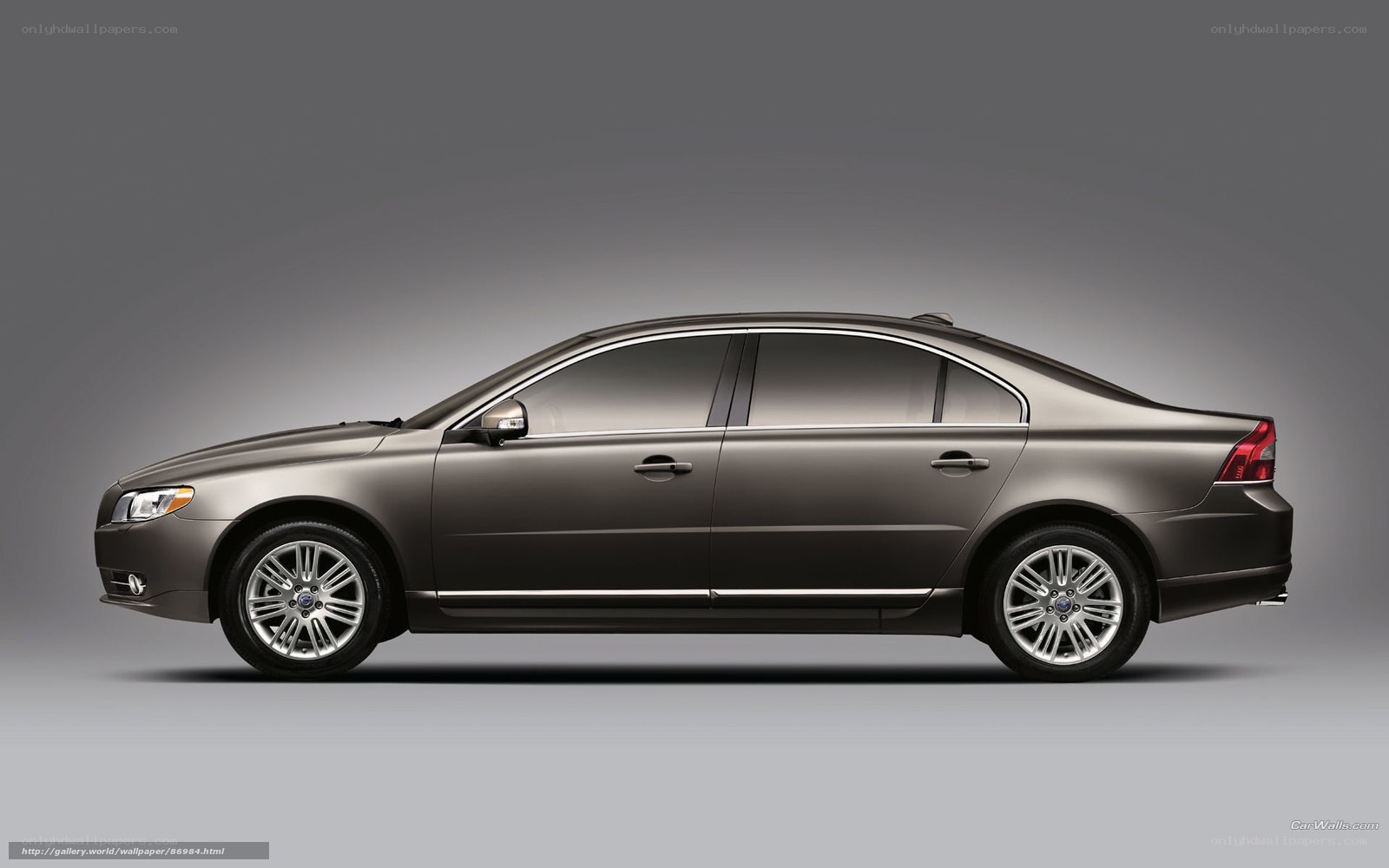 silver volvo sedan