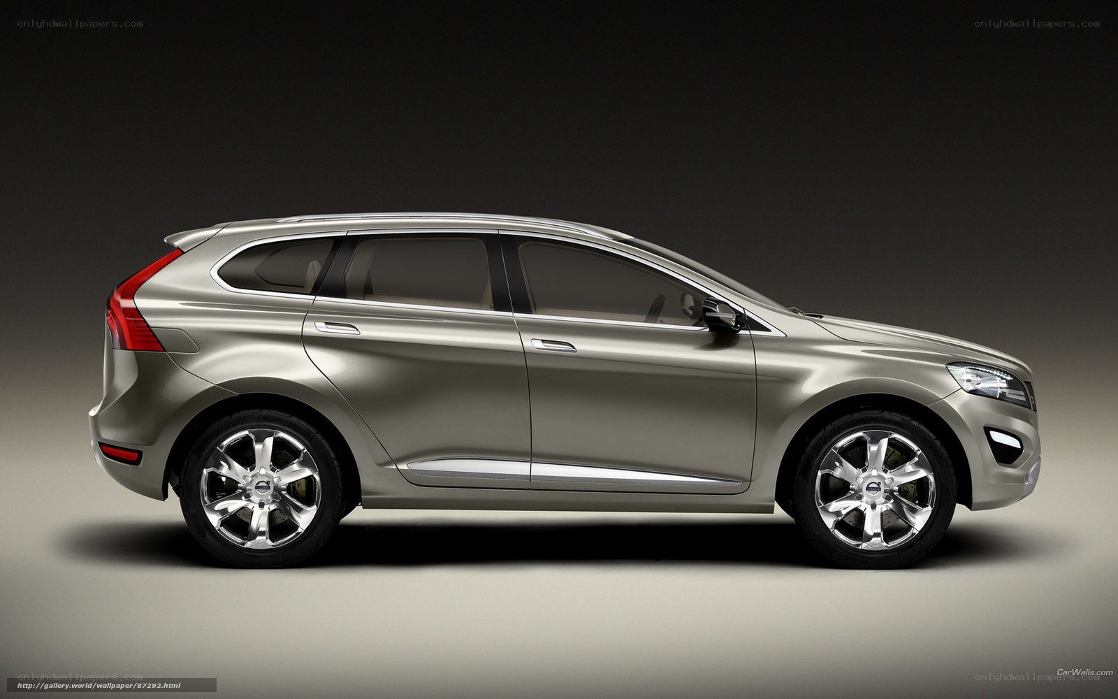 silver volvo station wagon
