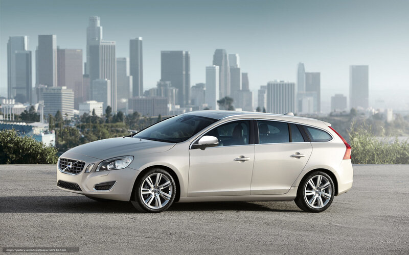 silver volvo station wagon