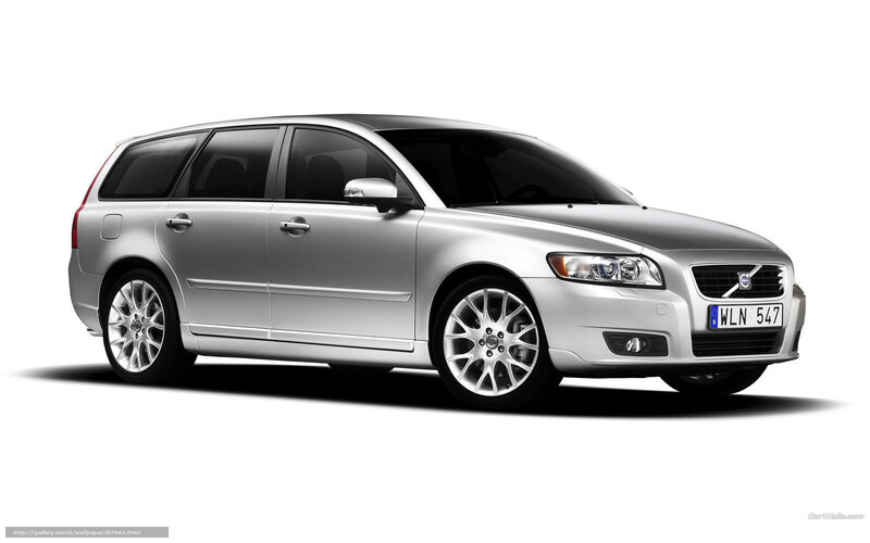 Silver Volvo Station Wagon — Neutral