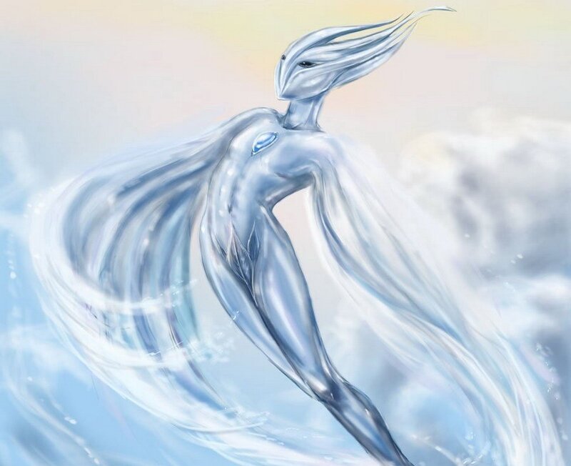 silver water spirit