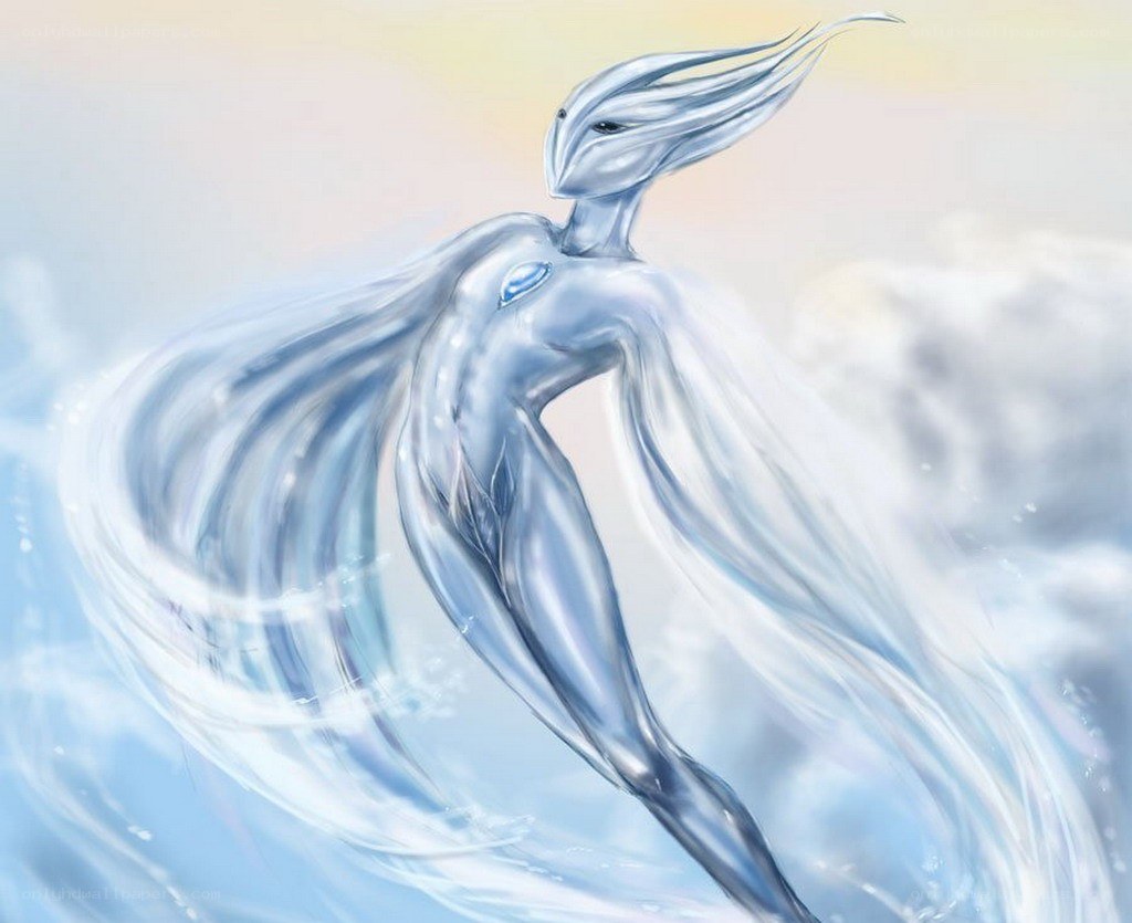 silver water spirit