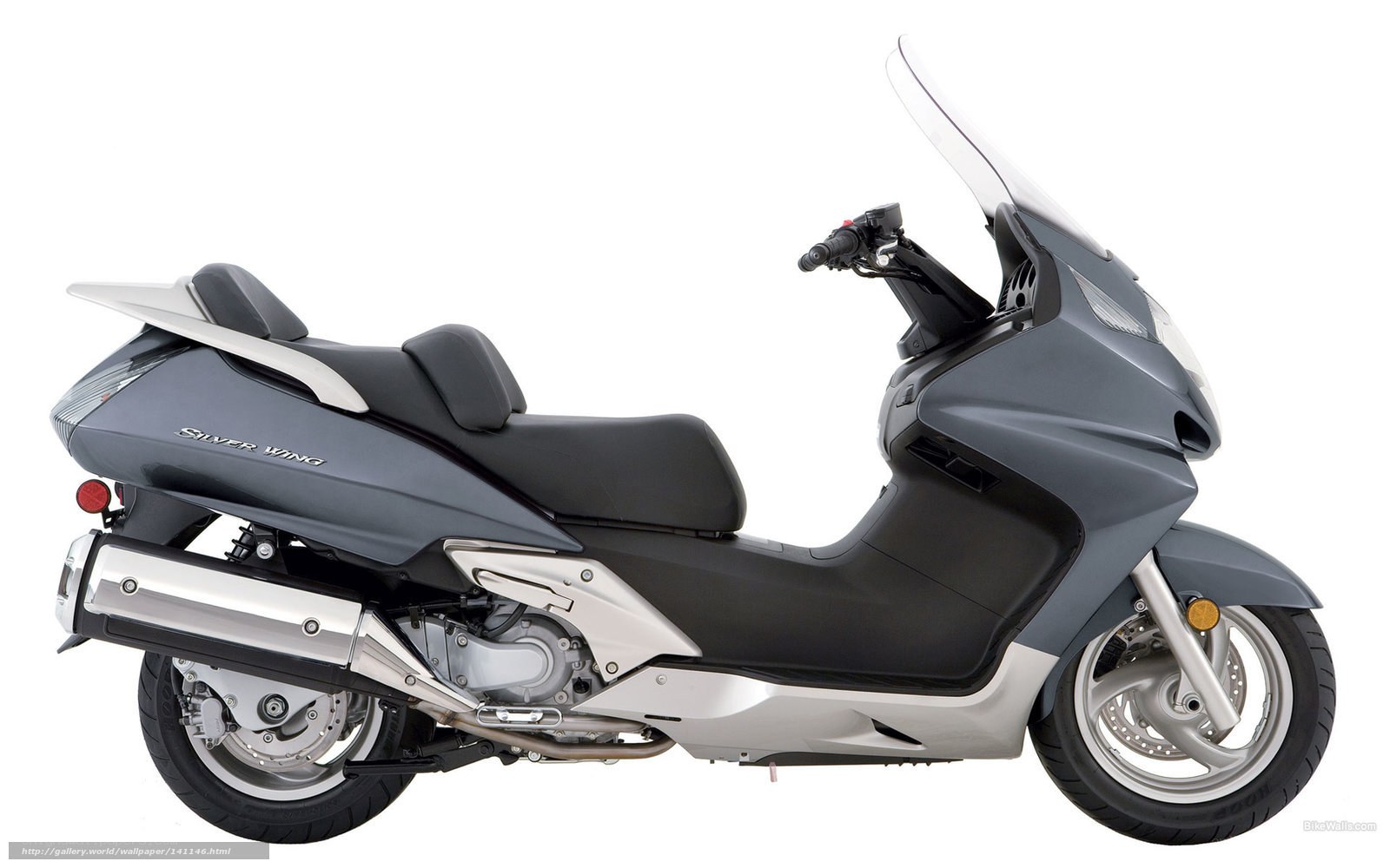 Silver Wing scooter side view