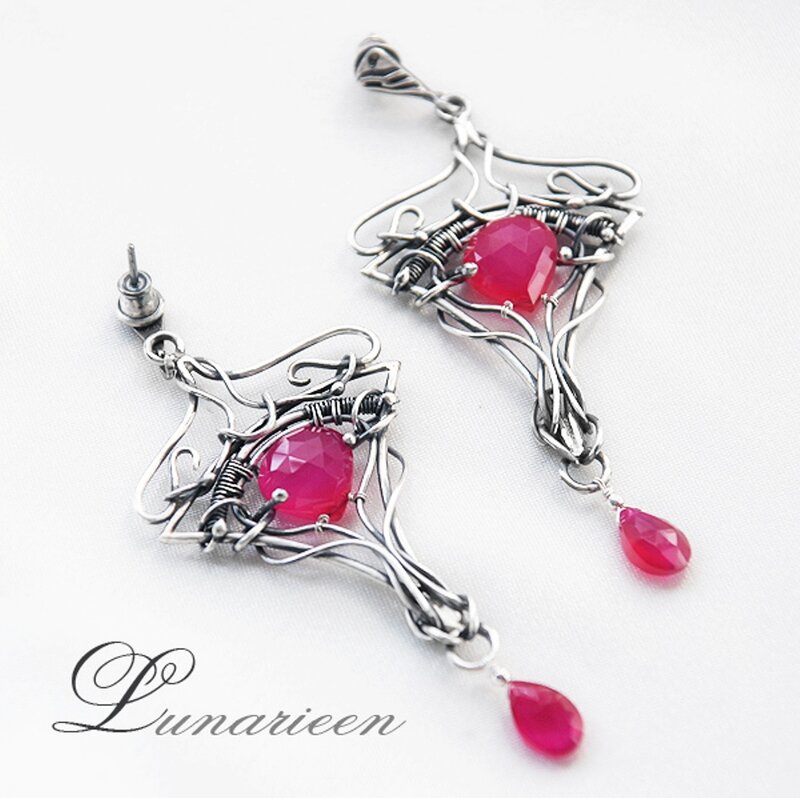 Silver Wire Earrings