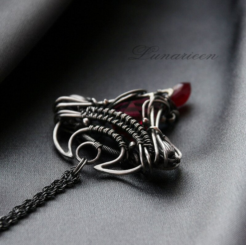 Silver Wire Pendant