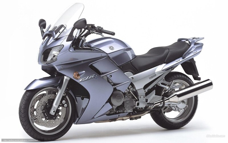 Silver Yamaha FJR1300 Motorcycle — Neutral