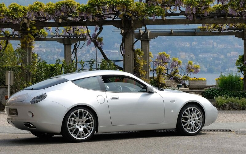 Silver Zagato Car