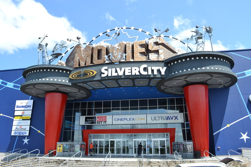 SilverCity movie theater entrance