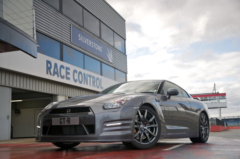 Silverstone GT-R on track