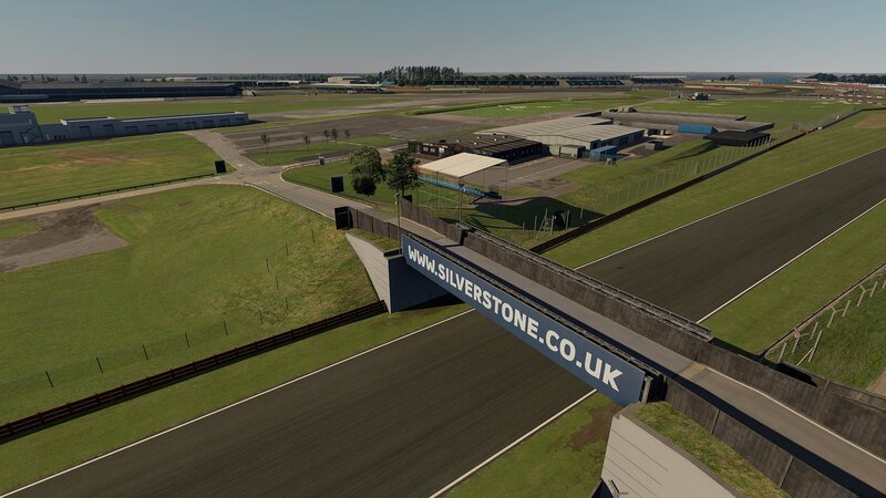 Silverstone Race Track — Green, Calm