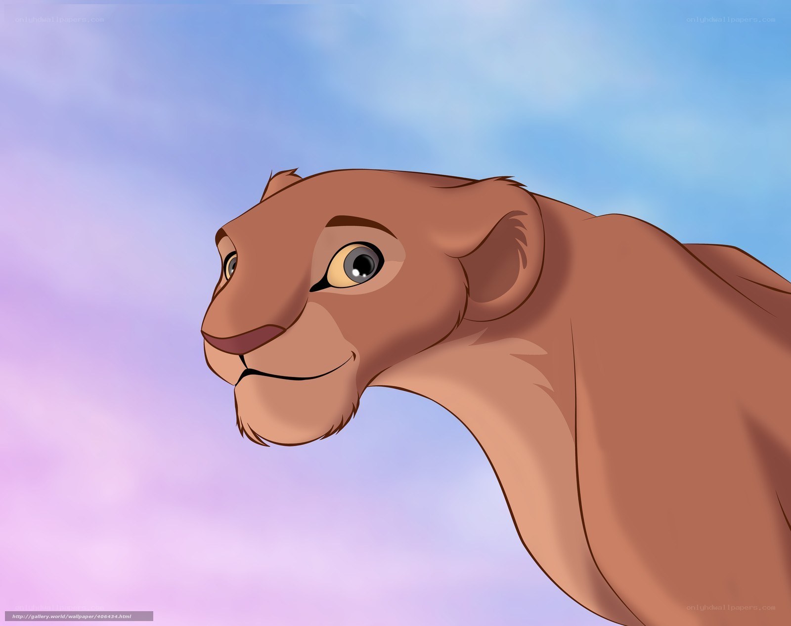 Simba as a cub