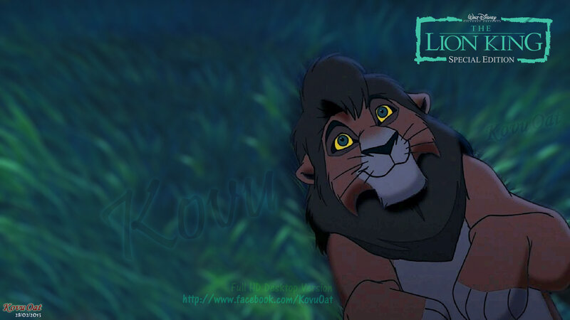 Simba as a Young Lion