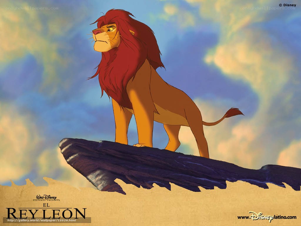 Simba on Pride Rock