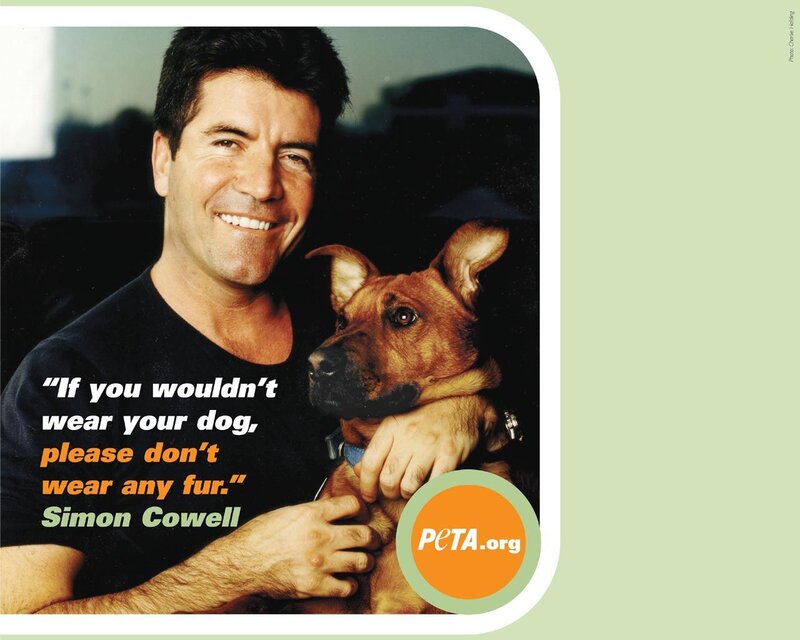Simon Cowell with dog