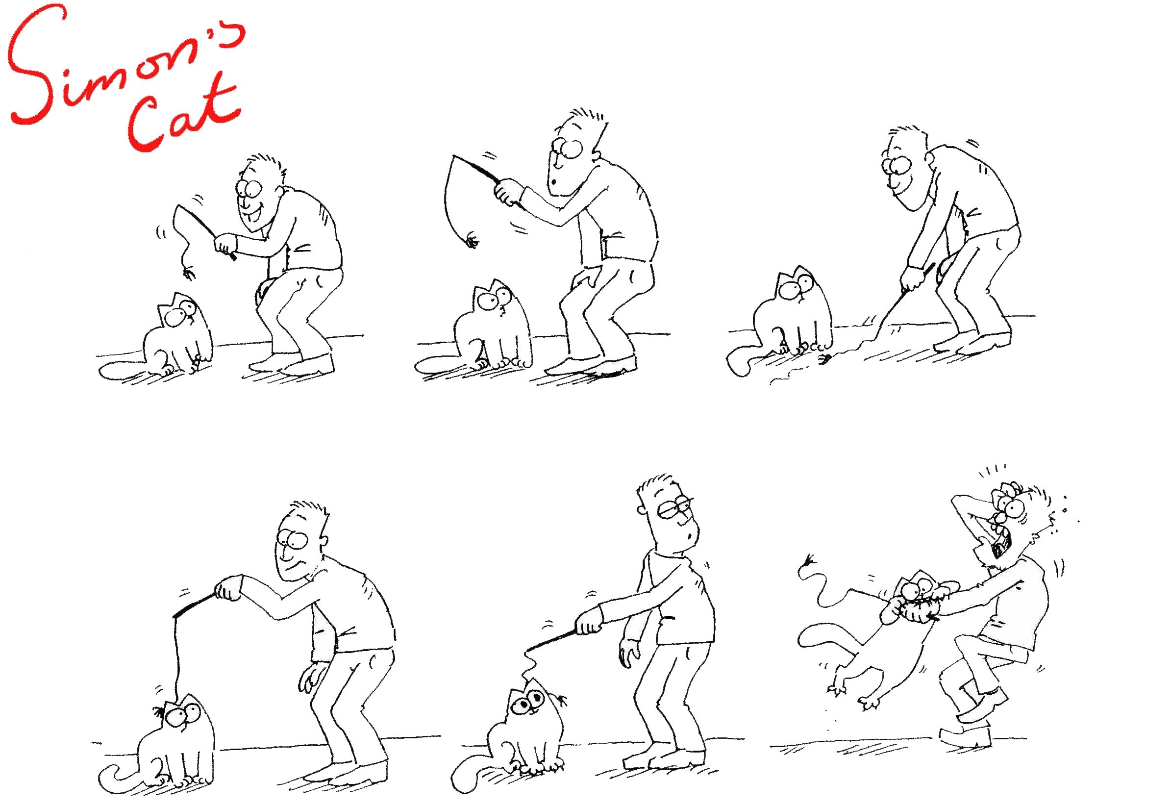 Simon's Cat comic strip