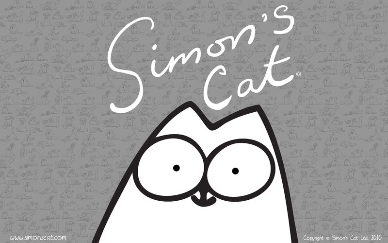 Simon's Cat logo art