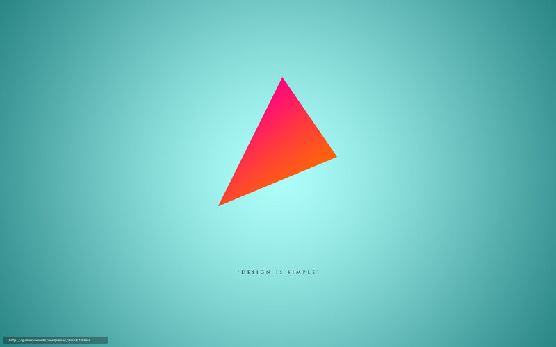 Simple design triangle